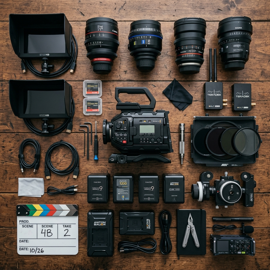 Mon guide complet sur le matériel de cinématographie 4K (Edition 2026)